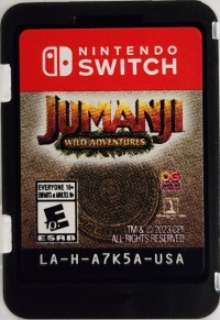 Jumanji: Wild Adventures Box Art
