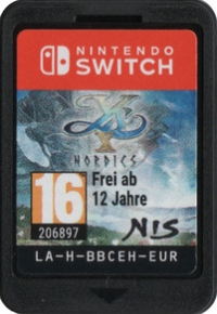 Ys X: Nordics - Deluxe Edition [DE] Box Art