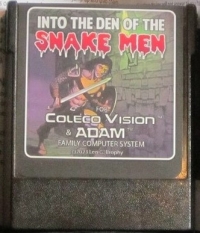Into the Den of the Snake Men (grey clamshell) Box Art