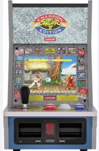 Blaze Evercade - Alpha Street Fighter Edition Bartop Arcade Box Art