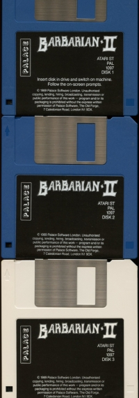 Barbarian II: The Dungeon of Drax Box Art