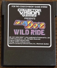 Mr. Do's Wild Ride Box Art