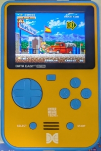 HyperMegaTech! Data East Edition Super Pocket Box Art
