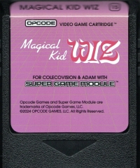 Magical Kid Wiz Box Art