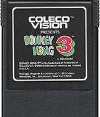 Donkey Kong 3 Box Art