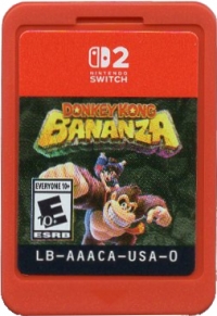 Donkey Kong Bananza Box Art