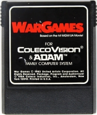 WarGames [CA] Box Art