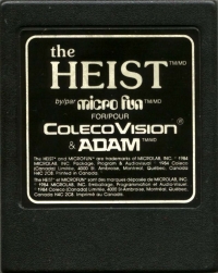 Heist, The [CA] Box Art
