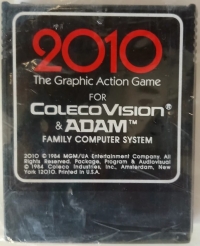 2010:  The Graphic Action Game Box Art