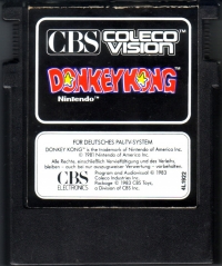 Donkey Kong (4L1922) Box Art