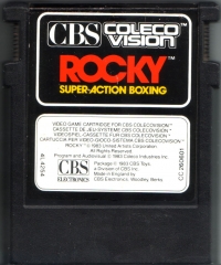 Rocky Super Action Boxing Box Art