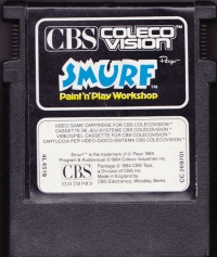 Smurf Paint 'n' Play Workshop Box Art