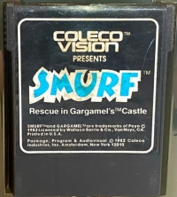 Smurf (clamshell / Coleco label) Box Art