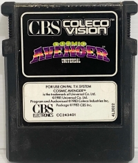 Cosmic Avenger (clamshell) Box Art