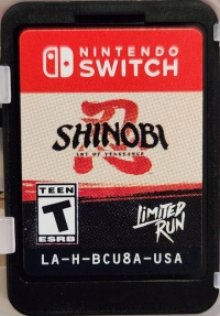 Shinobi: Art of Vengeance (LRS286-CVR) Box Art