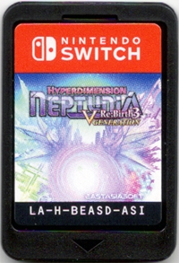 Hyperdimension Neptunia Re;Birth3: V Generation Box Art