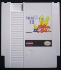 Final Fantasy I, II & III Box Art