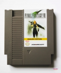 Final Fantasy 7 Demake Box Art