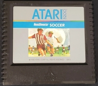 RealSports Soccer (Atari Corp. / 1985) Box Art