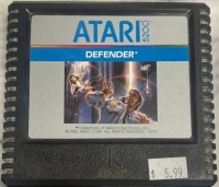 Defender (Atari Corp. / 1985) Box Art