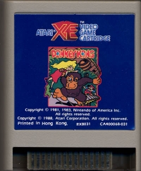 Donkey Kong Box Art