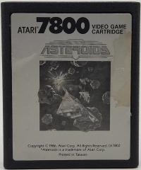 Asteroids (1986) Box Art