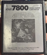 Asteroids (1988) Box Art