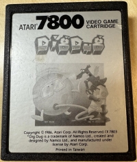 Dig Dug (1986) Box Art