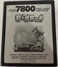 Dig Dug (1988) Box Art