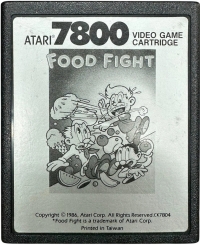 Food Fight (1986) Box Art
