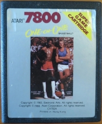 One-On-One Basketball (1988) Box Art
