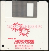 Rick Dangerous 2 Box Art