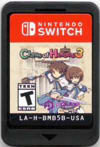 Class of Heroes 3 Remaster Box Art