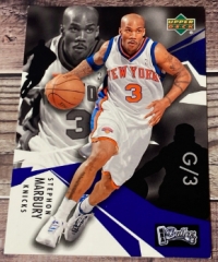 NBA Ballers (Stephon Marbury Trading Card) Box Art