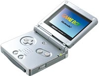 Nintendo Game Boy Advance SP - Platinum Silver [JP] Box Art