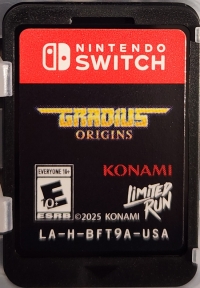 Gradius Origins (LRS279-A-CVR) Box Art