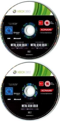 Metal Gear Solid HD Collection [UK] Box Art