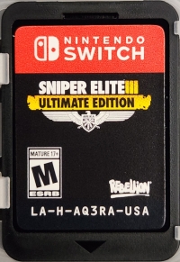 Sniper Elite III: Ultimate Edition (SOS01258) Box Art