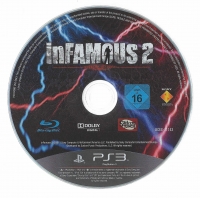 inFamous 2 (yellow dot) Box Art