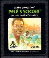 Pelé's Soccer (1981) Box Art