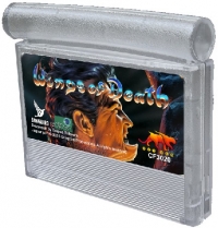 Wings of Death (clear cartridge) Box Art
