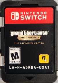 Grand Theft Auto: The Trilogy: The Definitive Edition (HAC P A5RBA) Box Art