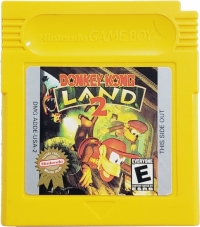 Donkey Kong Land 2 - Players Choice (DMG-ADDE-USA-2 cartridge) Box Art