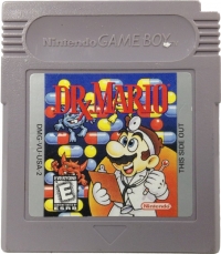 Dr. Mario (DMG-VU-USA-2 cartridge) Box Art