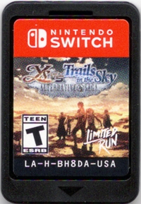 Ys vs. Trails in the Sky: Alternative Saga Box Art