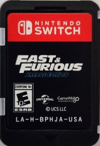 Fast & Furious: Arcade Edition Box Art