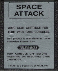 Space Attack Box Art