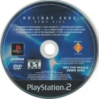 PlayStation 2 Holiday 2005 Demo Disc (SCUS-97528) Box Art
