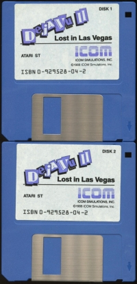 Déjà Vu II: Lost in Las Vegas Box Art