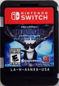 DreamWorks Dragons: Legends of the Nine Realms Box Art